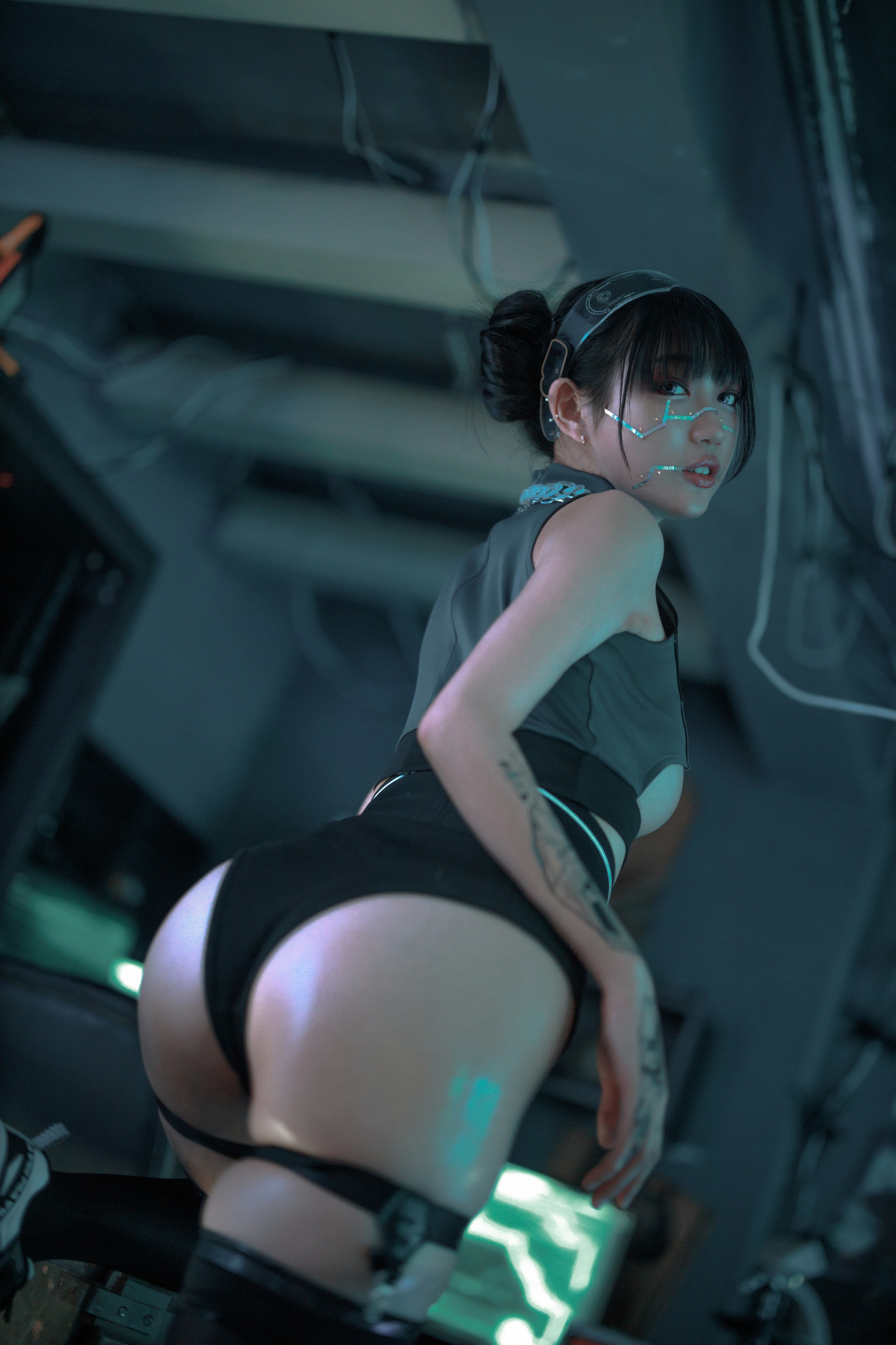 图片[1]-周叽是可爱兔兔 – NO.019 仿生人形 [39P]-XikXak